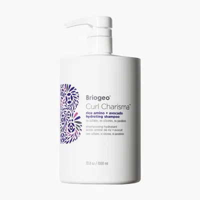 Briogeo Curl Charisma Rice Amino + Avocado Hydrating Shampoo 33.8 oz In White