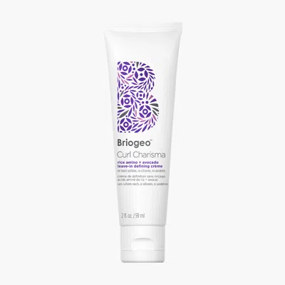 Briogeo Curl Charisma™ Rice Amino + Avocado Leave-in Defining Crème, 2 oz In Transparent