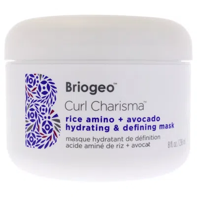 Briogeo Unisex 8oz Curl Charisma Rice Amino Plus Avocado Hydrating And Defining Mask In Transparent