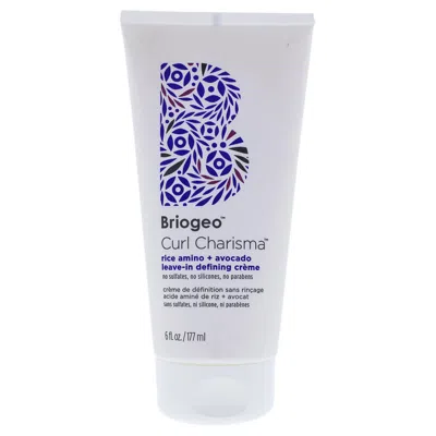 Briogeo Curl Charisma Rice Amino Plus Avocado Leave-in Defining Creme By  For Unisex - 6 oz Cream In Transparent