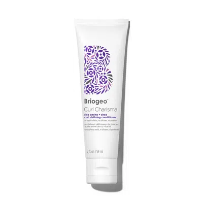 Briogeo Curl Charisma Rice Amino + Shea Curl Defining Conditioner 2 oz In Transparent