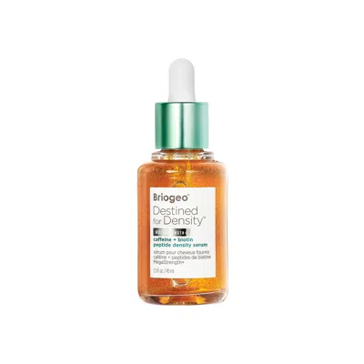 Briogeo Destined For Density™ Megastrength+ Caffeine + Biotin Peptide Density Serum In Transparent