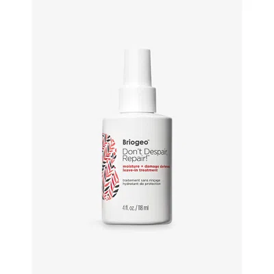 Briogeo Don't Despair, Repair!™ Moisture + Damage Defense Leave-in Treatment 118ml