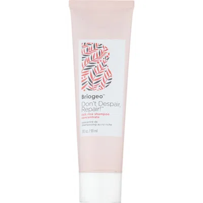 Briogeo Don't Despair, Repair! Rich Rice Water Shampoo Concentrate 3 oz / 90 ml In No Color