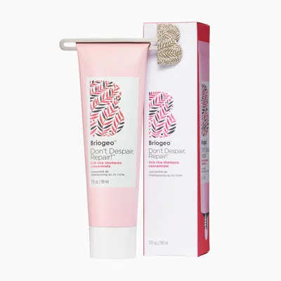 Briogeo Don't Despair, Repair!™ Rich Rice Water Shampoo Concentrate With Key In Transparent