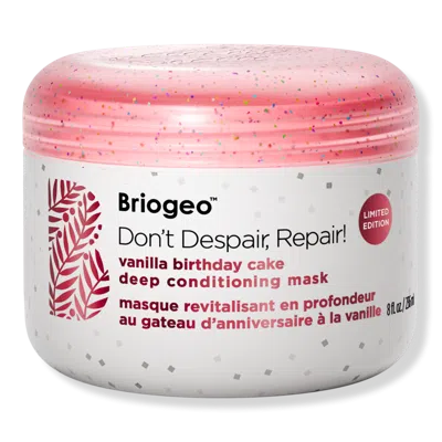 Briogeo Don't Despair, Repair! Vanilla Birthday Cake Deep Conditioning Hair Mask