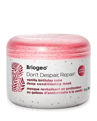 Briogeo Don't Despair, Repair! Vanilla Birthday Cake Deep Conditioning Mask 8 Oz.