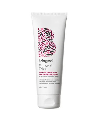 Briogeo Farewell Frizz Blow Dry Perfection & Heat Protectant Cream 118ml In Transparent