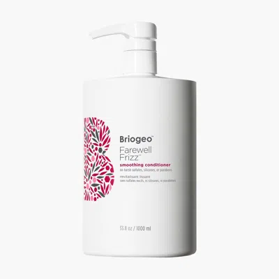 Briogeo Farewell Frizz Smoothing Conditioner 33.8 oz In Transparent