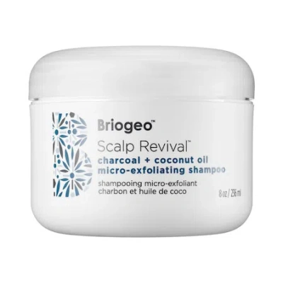 BRIOGEO SCALP REVIVAL CHARCOAL + COCONUT OIL MICRO-EXFOLIATING SCALP SCRUB SHAMPOO 8 OZ/ 236 ML,1895580