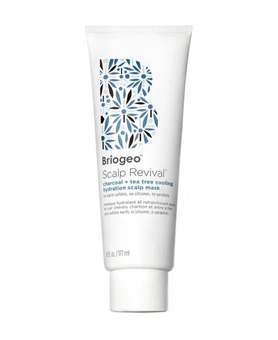 Briogeo Scalp Revival Charcoal + Tea Tree Cooling Hydration Mask For Dry, Itchy Scalp 6 oz/ 177 ml In Default Title