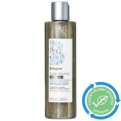 BRIOGEO SCALP REVIVAL DANDRUFF RELIEF CHARCOAL SHAMPOO 8.4 OZ/ 248 ML