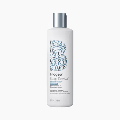 Briogeo Scalp Revival Dandruff Relief Shampoo With Salicylic Acid 8.4 Fl Oz/248 ml In Transparent