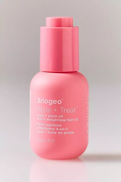 Briogeo Style & Treat 4-in-1 Weightless Hair Oil In Pink