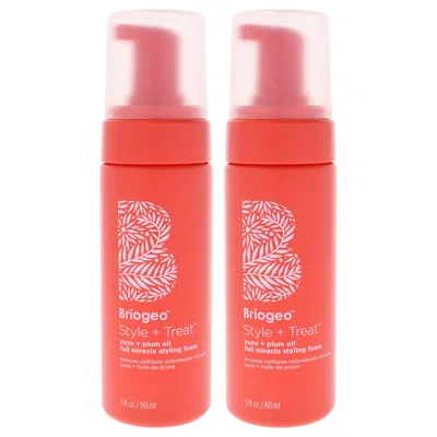 Briogeo Style Plus Treat Yuzu Plus Plum Oil Full Miracle Styling Foam By  For Unisex - 5 oz Mousse -  In Transparent