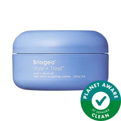 Briogeo Style + Treat Yuzu + Plum Oil Hair Styling Sculpting Creme 1.75 Oz. In Transparent