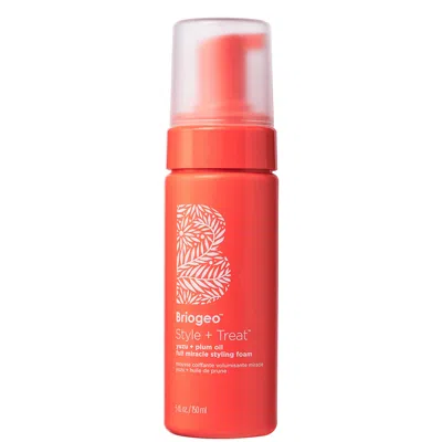 Briogeo Style + Treat™ Yuzu + Plum Oil Full Miracle Styling Foam 5 oz In White