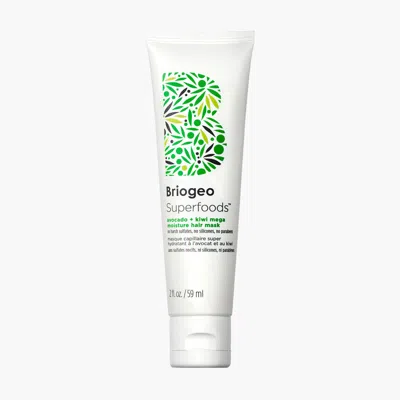 Briogeo Superfoods™ Avocado + Kiwi Mega Moisture Superfood Mask, 2 oz In Transparent