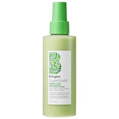 BRIOGEO SUPERFOODS AVOCADO + KIWI MOISTURE LEAVE-IN CONDITIONER 5.75 OZ / 170 ML