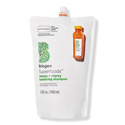 Briogeo Superfoods Mango + Cherry Oil Control & Balancing Shampoo - 33.8 oz