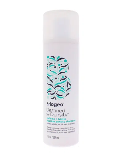 Briogeo Unisex 8oz Destined For Density Caffeine Plus Biotin Peptide Density Shampoo In Transparent