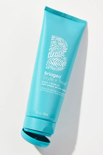Briogeo Yuzu + Plum Oil Soft Power Air Dry Cream In Blue