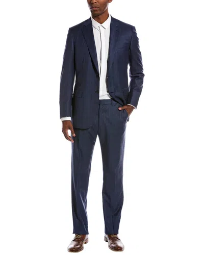 Brioni 2pc Wool Suit In Blue