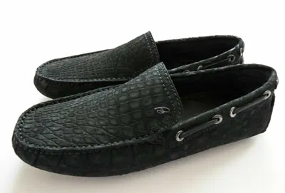 Pre-owned Brioni $4475  Matte Alligator Crocodile Leather Shoes Loafers 7 Us 6 Uk 40 Euro In Gray