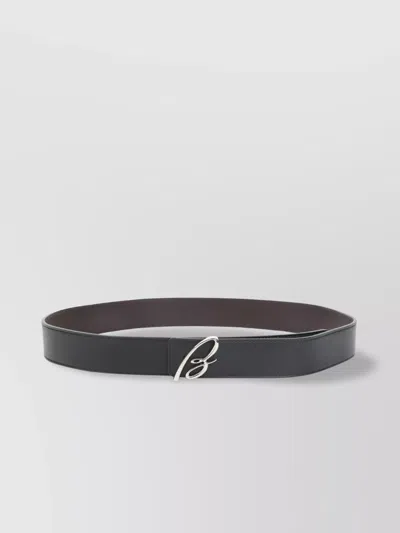BRIONI ADJUSTABLE LEATHER REVERSIBLE BELT