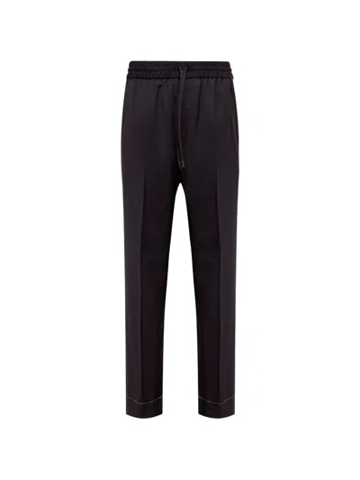 Brioni Asolo Drawstring Trousers In Multi