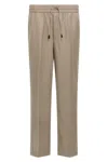 Brioni 'asolo' Pants In Neutral