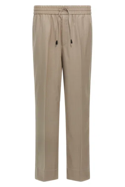 Brioni 'asolo' Pants In Neutral