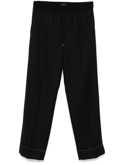 Brioni Asolo Trousers In Blue