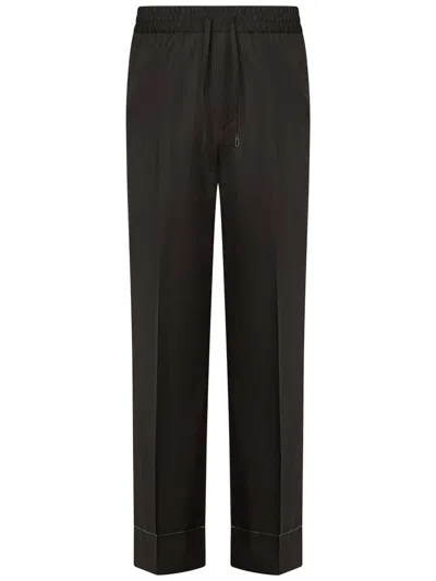 Brioni Asolo Trousers In Brown