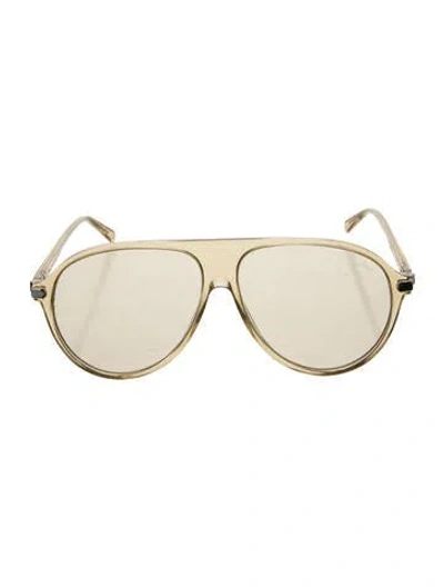 Pre-owned Brioni Aviator Mirrored Sunglasses