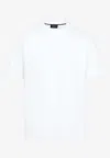 Brioni Basic Jersey T-shirt In White