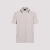 Brioni Short-sleeved Polo T-shirt In Beige