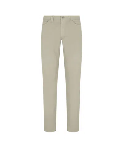 Brioni Belt-loop Jeans In Nude
