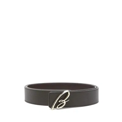 Brioni Belts In Black