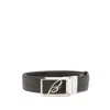 Brioni Metal Belts In Black