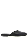 Brioni Leather Almond-toe Mules