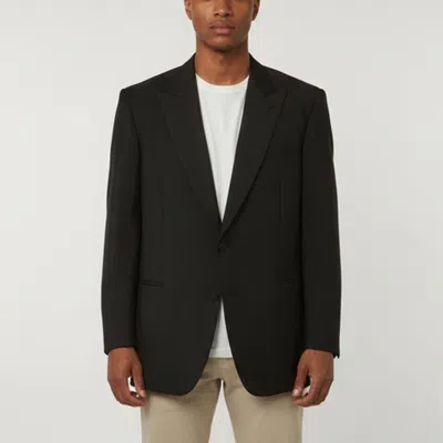 Pre-owned Brioni Black Wool Blend Single Breasted Quirinale Blazer 4xl