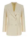 Brioni Flavia Double-breasted Peak-lapel Blazer
