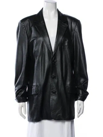 Pre-owned Brioni Blazer In Black