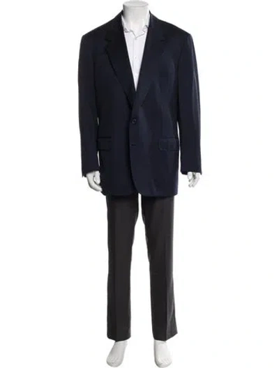 Pre-owned Brioni Blazer In Blue