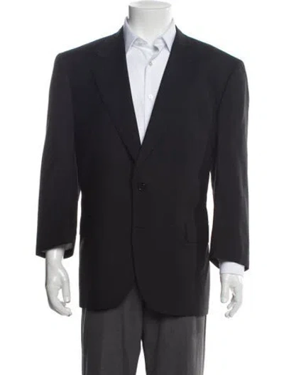Pre-owned Brioni Blazer In Blue