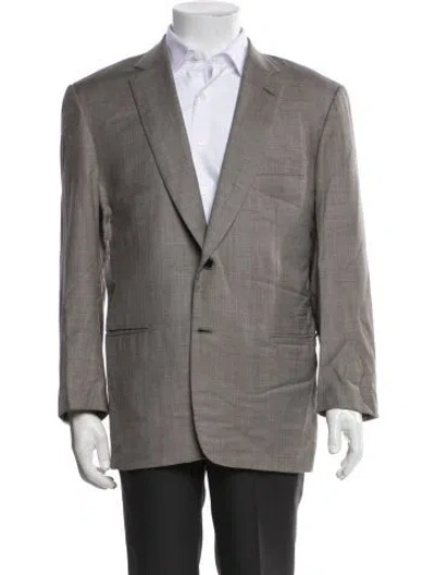 Pre-owned Brioni Blazer In Gray