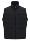 Brioni 'golf Capsule' Sleeveless Padded High Collar Vest In Blue