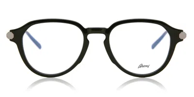 Brioni Br0079o 001 Occhiali Da Vista Neri Per Uomo (solo Montatura) In Black