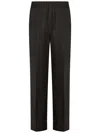 Brioni Asolo Trousers In Rown Stretch Virgin Wool